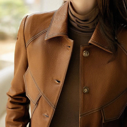 Women’s Romana Faux Leather Jacket