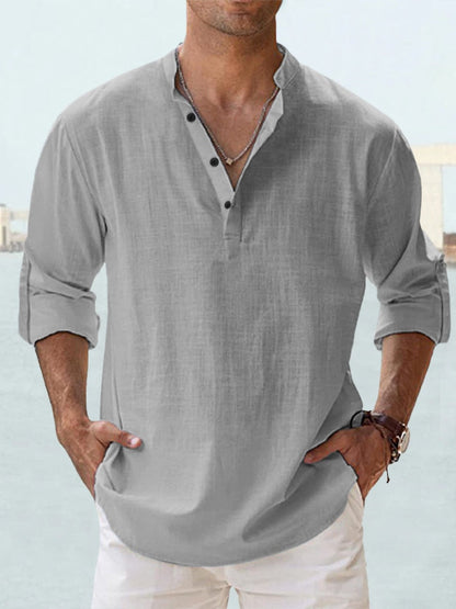 Men's Casual Shirt Relaxed Fit Breathable