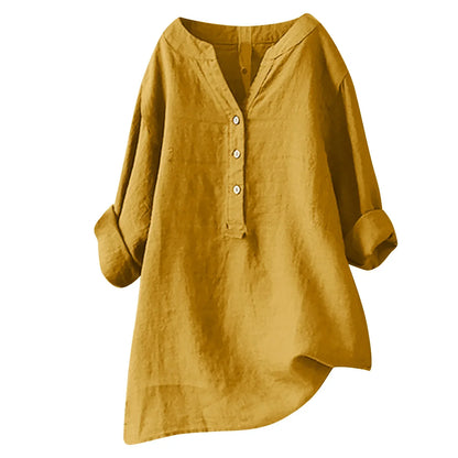 Womens Linen Summer Shirt