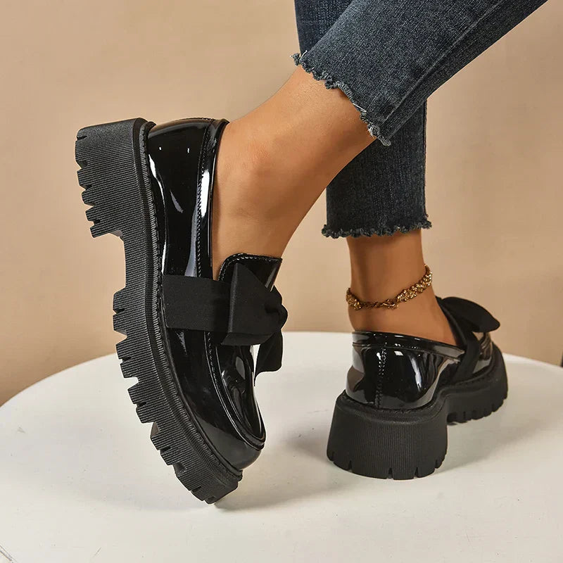 Serafina | Women’s Bow Platform Orthopedic Loafers