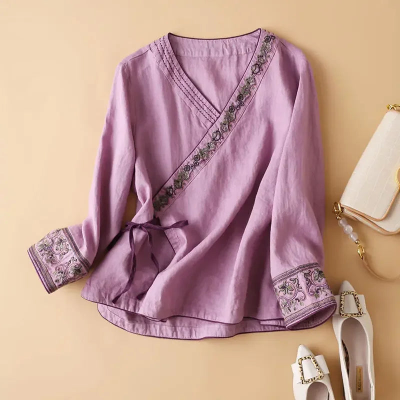 Women's Relaxed Fit Blouse Lightweight