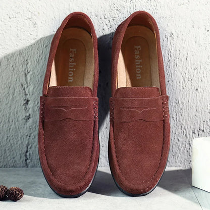 Men's Soft Loafers Comfortable Slip On Shoes