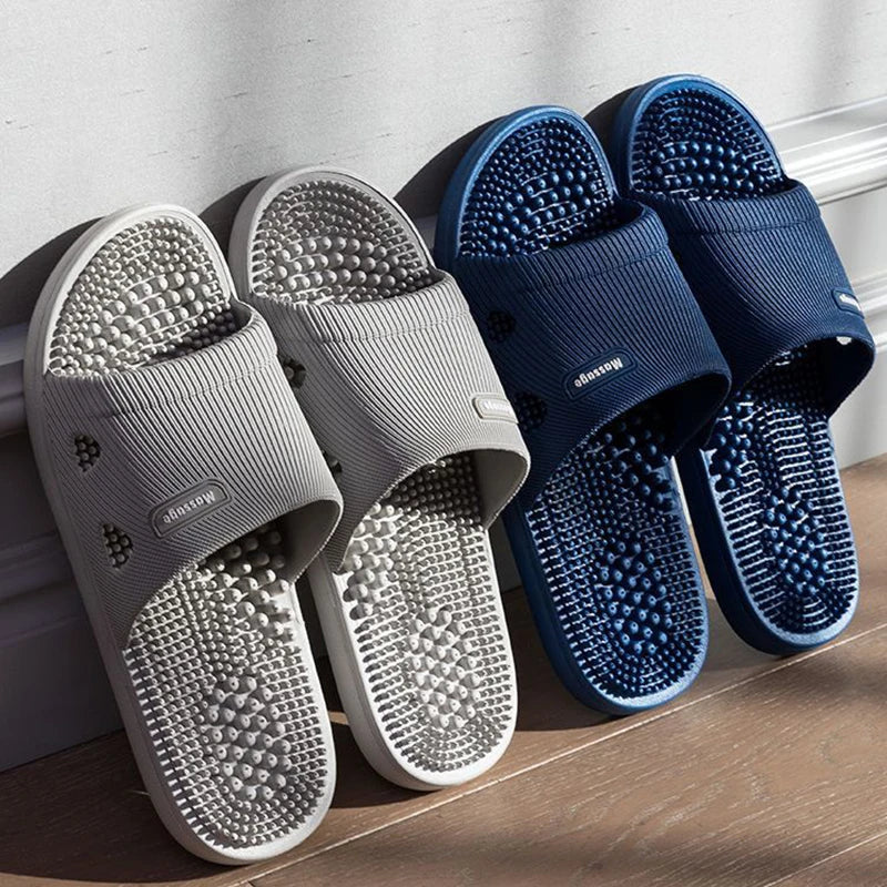 Non Slip Massage Slides Cushioned Unisex Bath Sandals