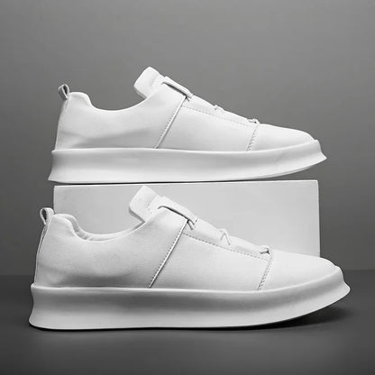 Men's Italian Leather Sneakers Marino
