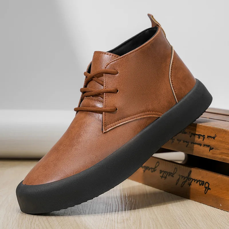 Men's Leather Shoes - 
Fashinoza