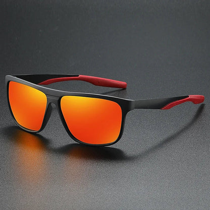 Bravos Rectangular Men's Sunglasses - 
Fashinoza