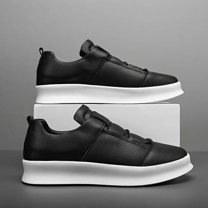 Men's Italian Leather Sneakers Marino