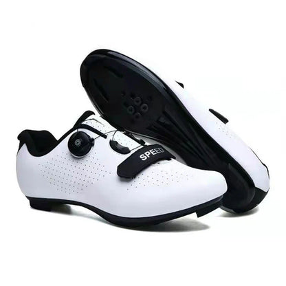 Unisex Mountain Bike Cycling Shoes Self-Locking Breathable Road Bicycle Flat Sneakers
