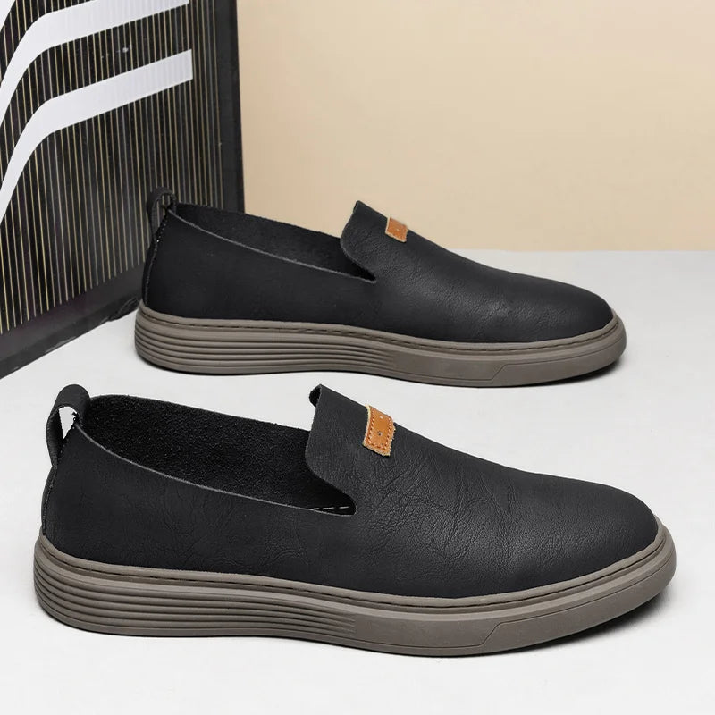 Jorvik Genuine Leather Loafers