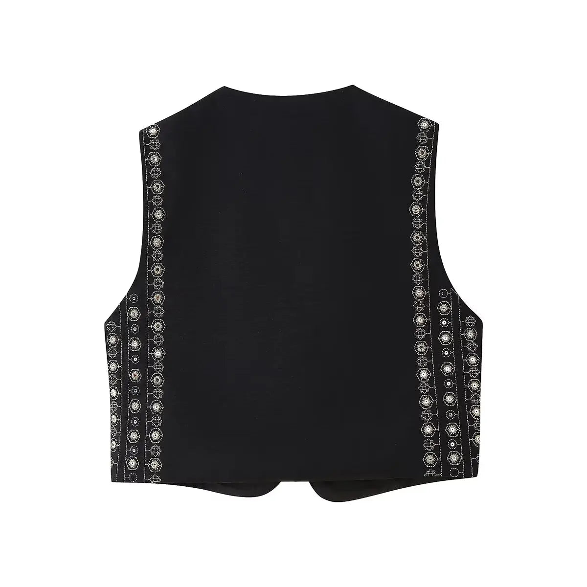 Women's Boho Sequin Vest