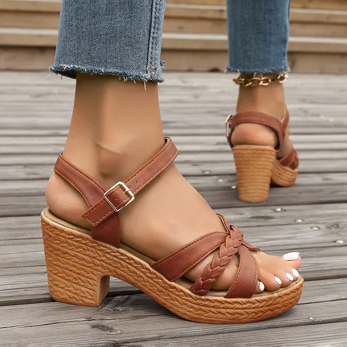 Halle Women's Adjustable Sandals