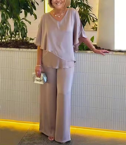 Women's Loose And Pants Set