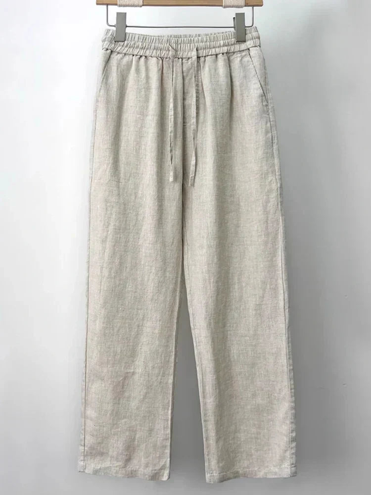Relaxed Everyday Drawstring Trousers