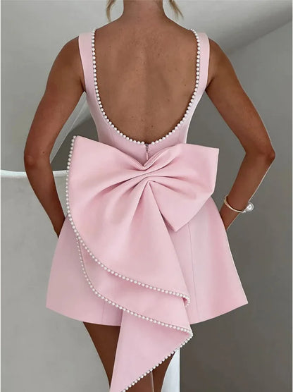 Women's Mini Dress Elegant Flattering Silhouette