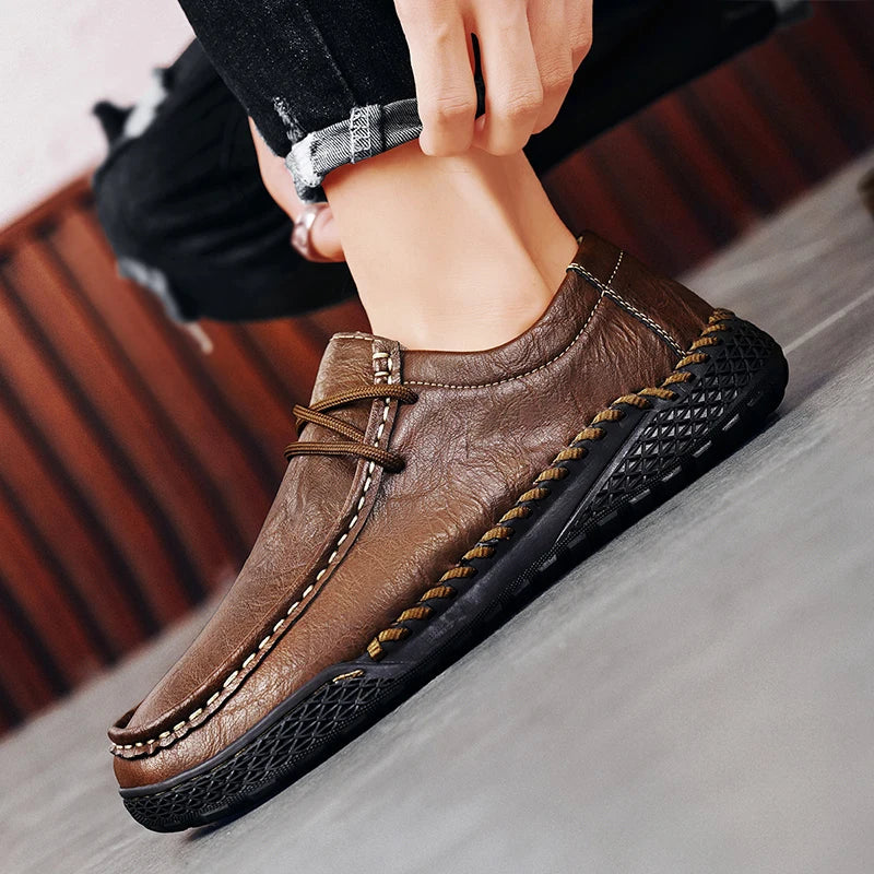 Men's Brawn Genuine Leather Shoes