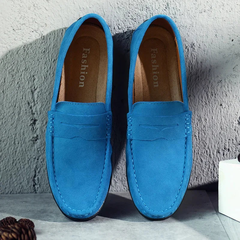 Men's Soft Loafers Comfortable Slip On Shoes