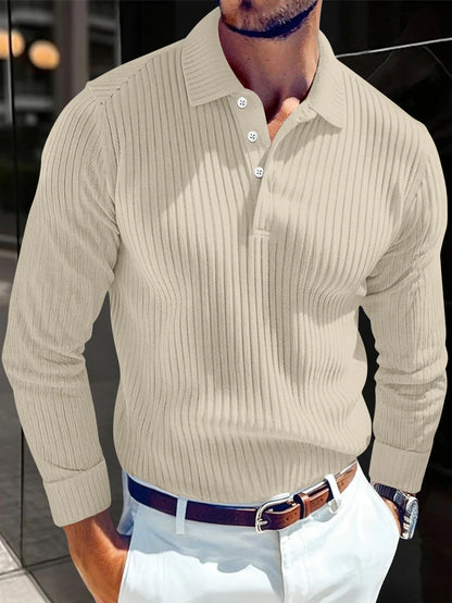 Men's Slim Fit Polo Shirt Cotton