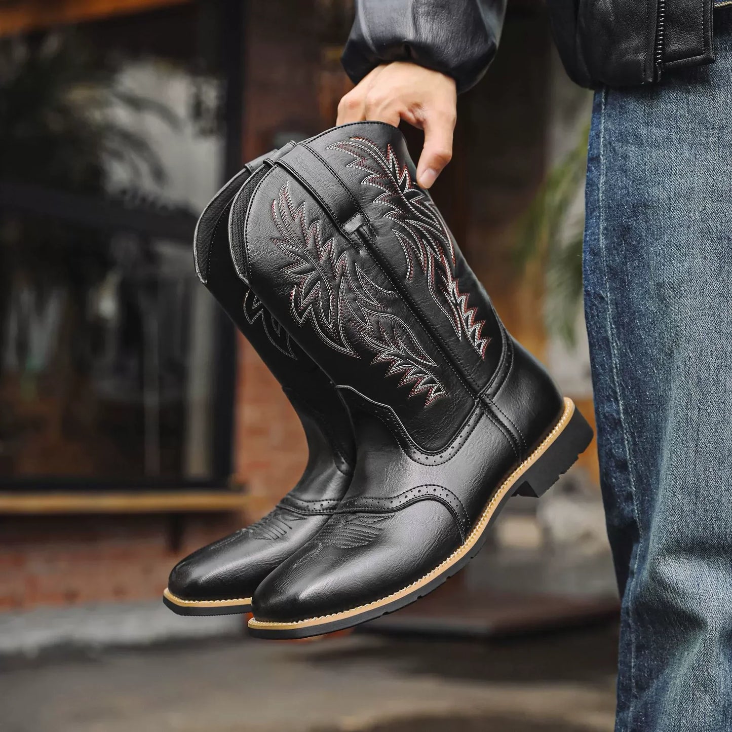 Mason | Men’s Classic Western Leather Cowboy Boots
