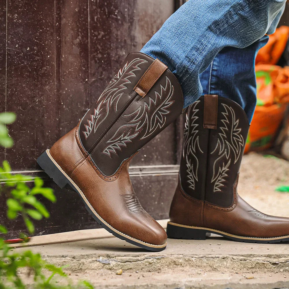 Mason | Men’s Classic Western Leather Cowboy Boots