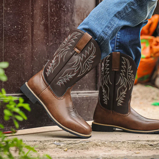 Mason | Men’s Classic Western Leather Cowboy Boots