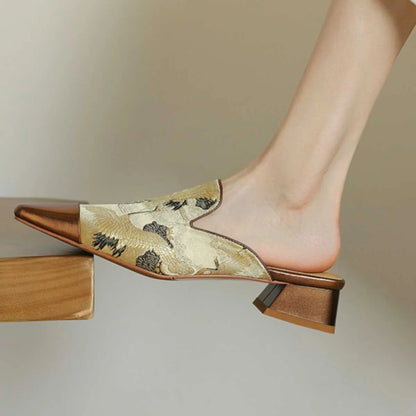 Orlinda Women's Floral Mules