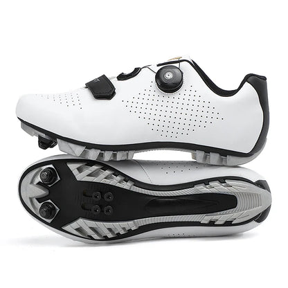 Unisex Mountain Bike Cycling Shoes Self-Locking Breathable Road Bicycle Flat Sneakers