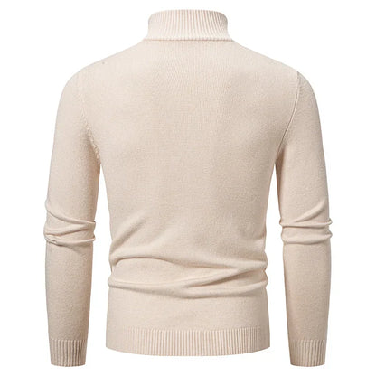 Cable Knit Half-Zip Sweater
