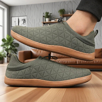 Men's Wide Toe Box Barefoot Shoes Zero Drop Breathable Mesh Minimalist Sneakers