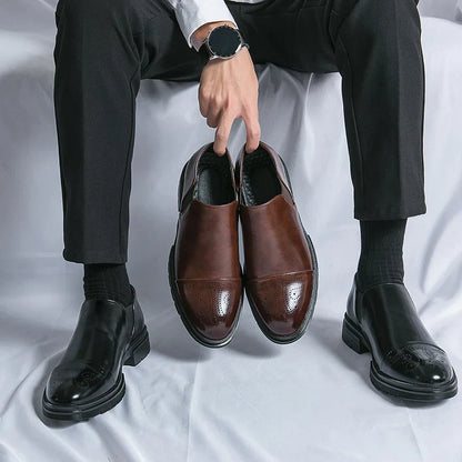 Classic Slip-On Dress Shoes