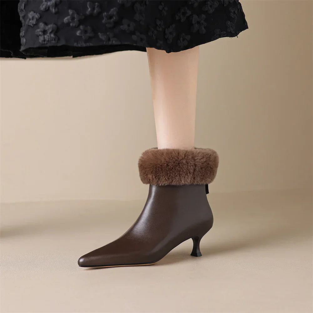 Clarks Women's Leather Ankle Boots