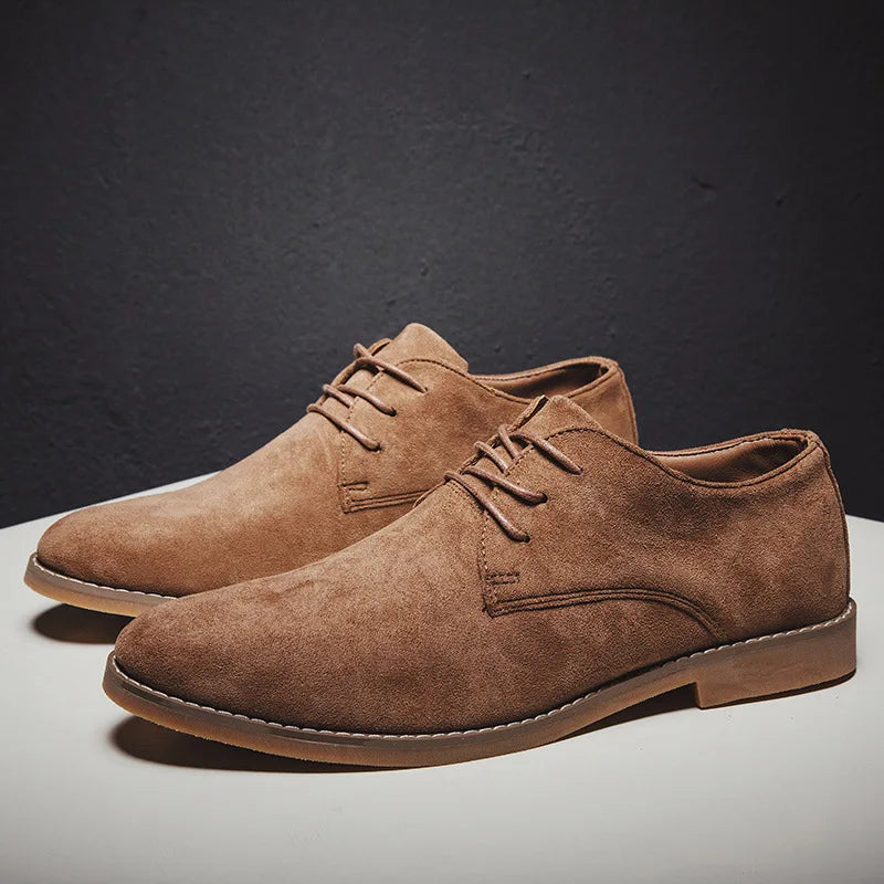 Men's Roma Suede Oxford Shoes