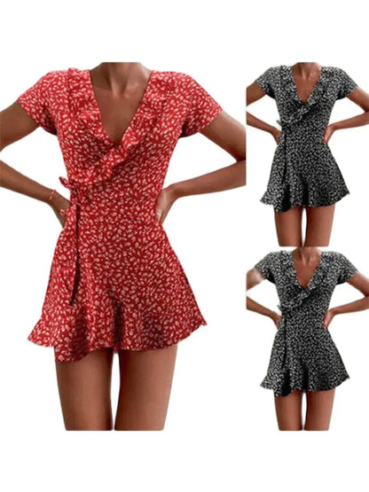 Chloe - Floral Wrap Dress