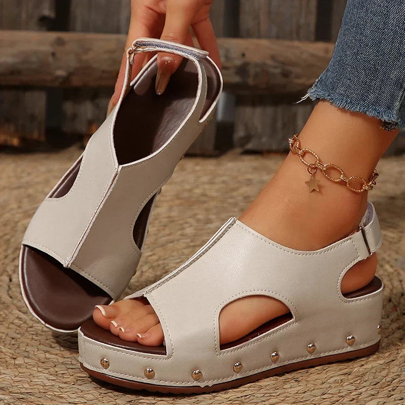 Women's Platform Cushioned Sandals