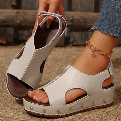 Women's Platform Cushioned Sandals
