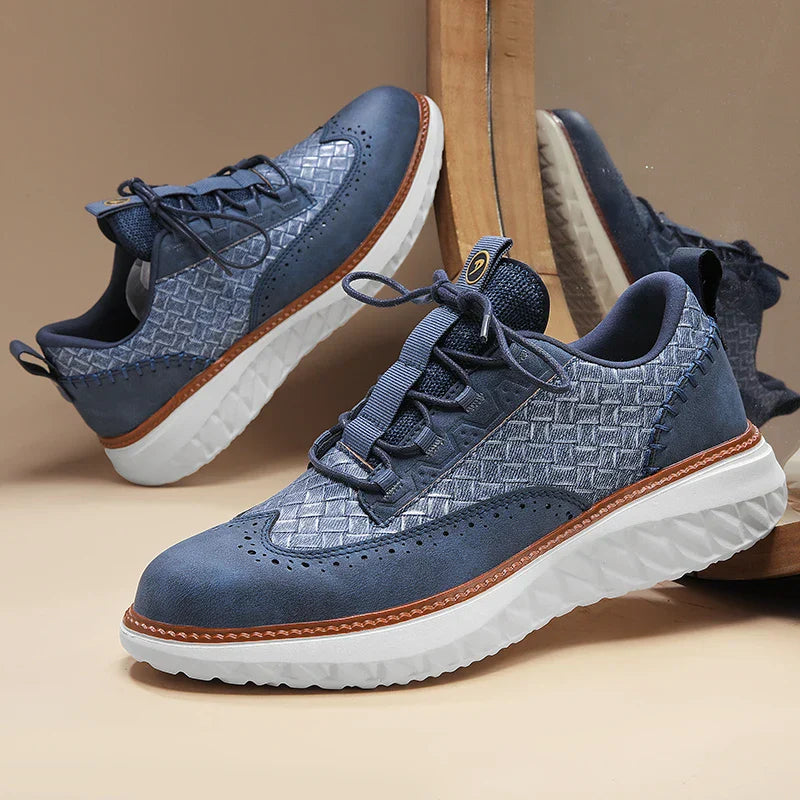 Textured Cushioned Sneakers