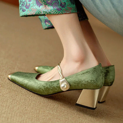 Elana Block Heels
