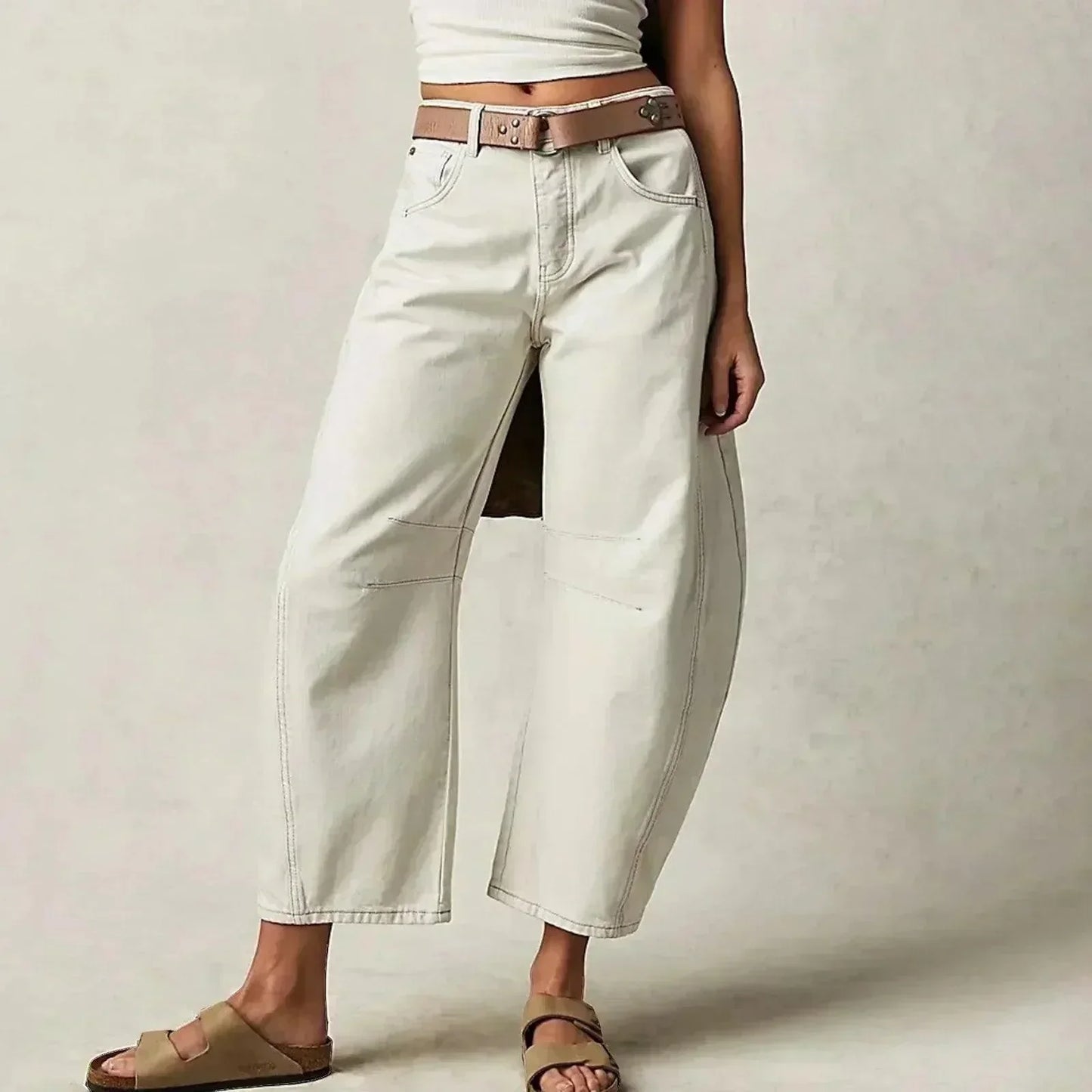Claire | Women’s Relaxed Fit Straight Pants