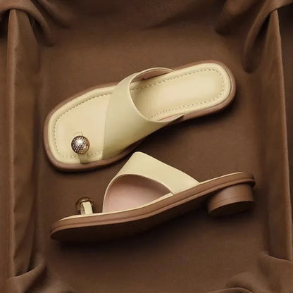 Daisy Leather Sandals