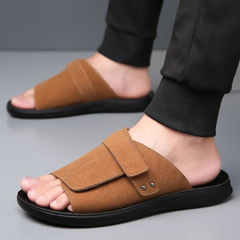 Men's Suede Sandals
