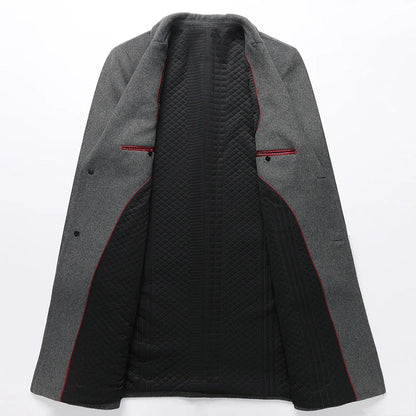 Men's Wool Blend Overcoat