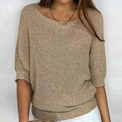 Women's Breathable Knit Sweater Lightweight Summer