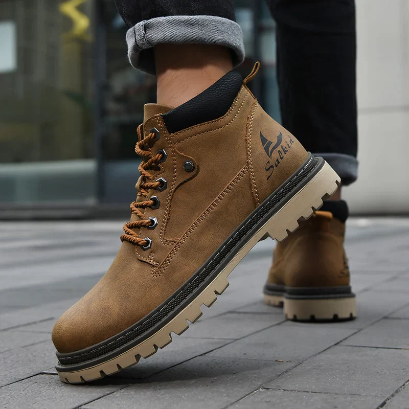 Regon Genuine Leather Boots