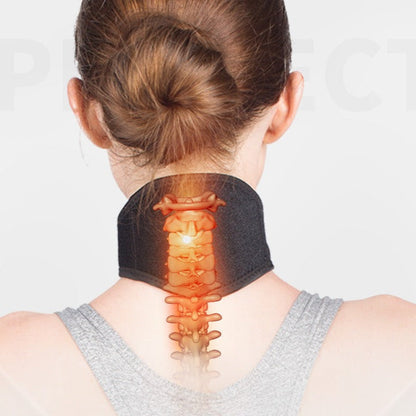 Magnetic Self Heating Neck Brace
