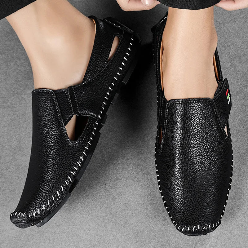 Italian Leather Loafers