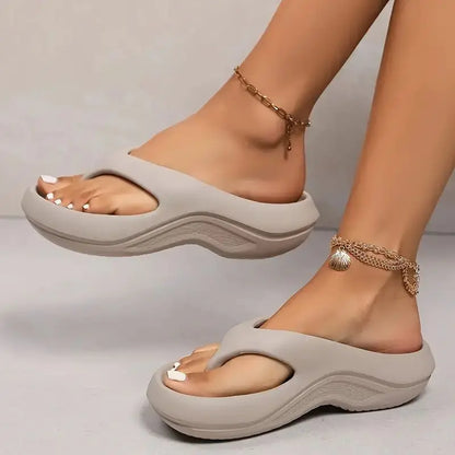 Women's Cushioned Flip Flops - Fashinoza