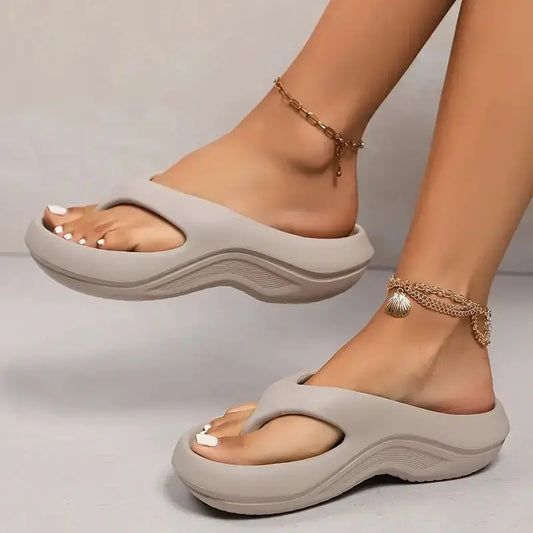 Women's Cushioned Flip Flops - Fashinoza