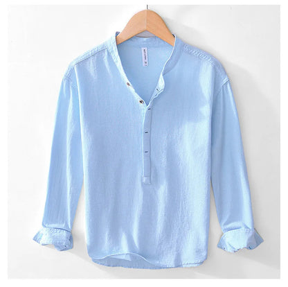 Dunford Men's Long Sleeve Summer Shirt - 
Fashinoza