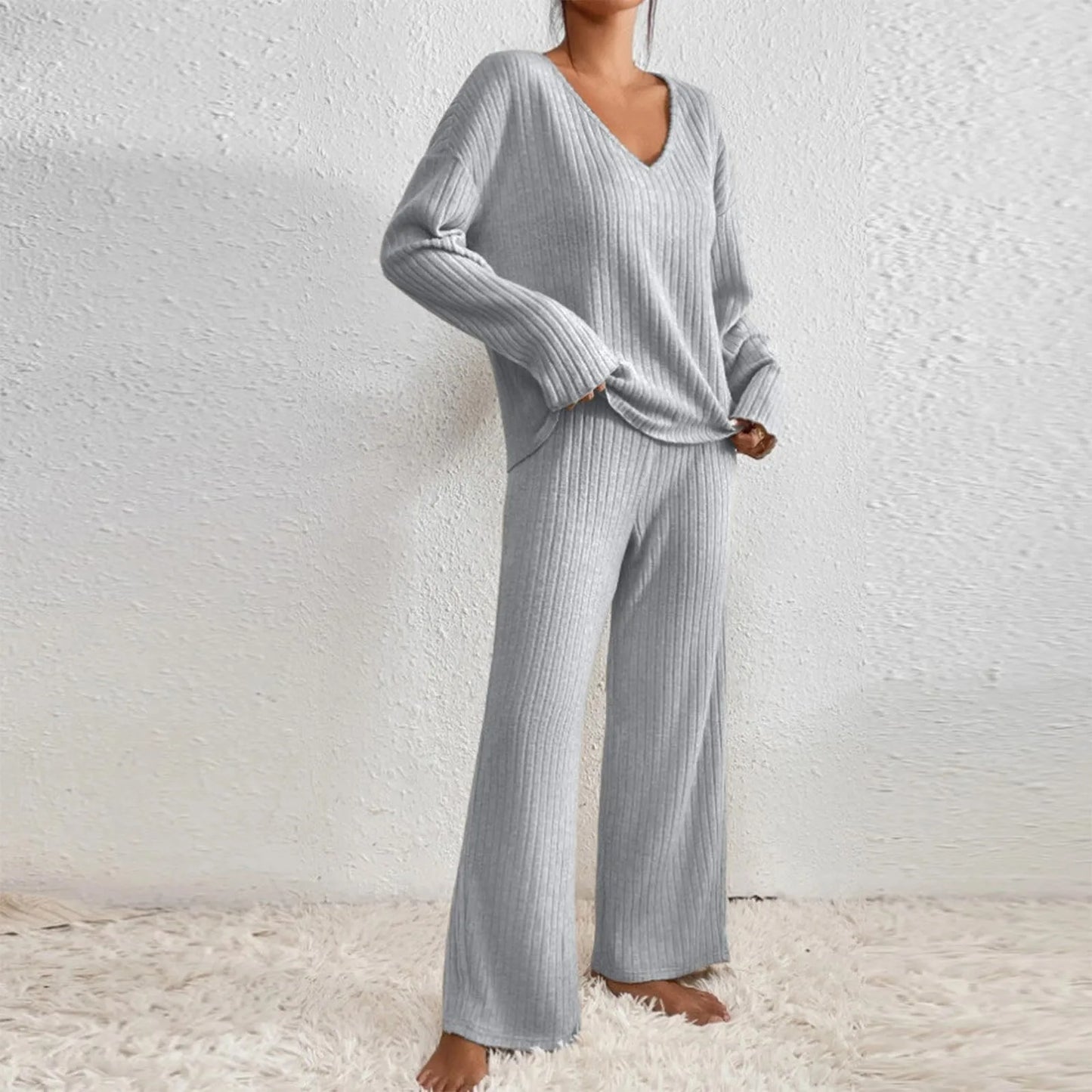 Women's Knitted 2-Piece Set