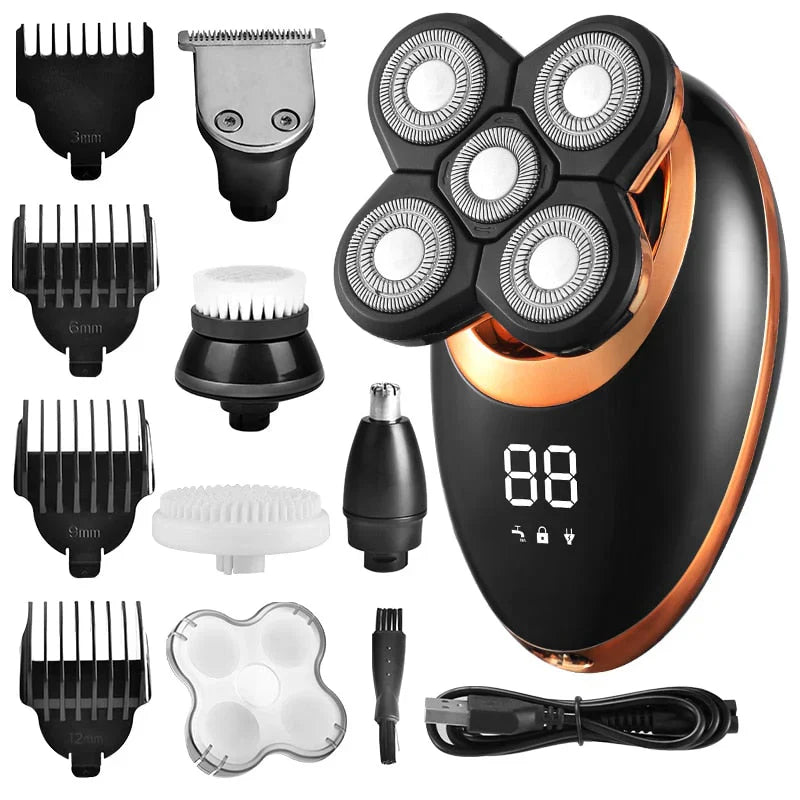 Men's Cordless Trimmer Waterproof Multi-Functional - Fashinoza