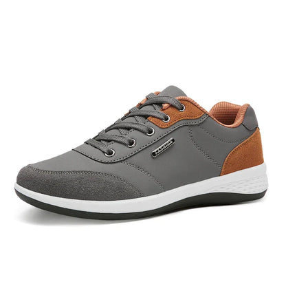 Men's Lace-Up Shoes Leather Comfortable Black